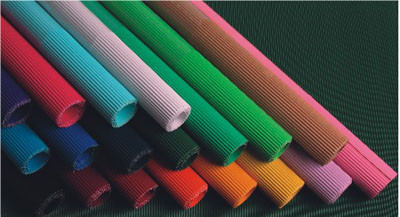 Corrugated board, 50x70 cm, black