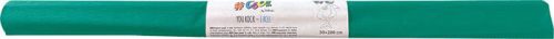 Crepe paper, 50x200 cm, COOL BY VICTORIA, green