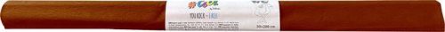 Crepe paper, 50x200 cm, COOL BY VICTORIA, light brown