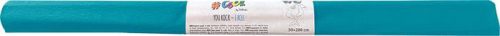 Crepe paper, 50x200 cm, COOL BY VICTORIA, blue