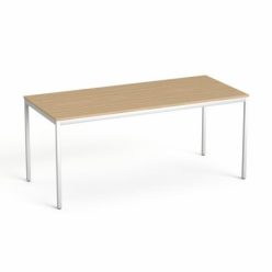   Általános asztal fémlábbal, 75x170 cm, MAYAH "Freedom SV-40", kőris