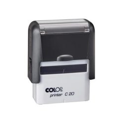   Bélyegző, COLOP "Printer C 20", kék cserepárnával
