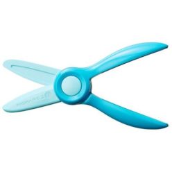 Scissors, preschool, plastic, FISKARS, turquoise