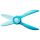 Scissors, preschool, plastic, FISKARS, turquoise