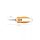 Sewing scissors, 15 cm, FISKARS "EasyAction™", orange