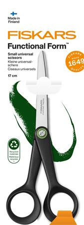 Scissors, general, 17 cm, FISKARS "Functional Form Renew", black
