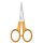 Nail scissors, 10 cm, straight, FISKARS "Classic", orange