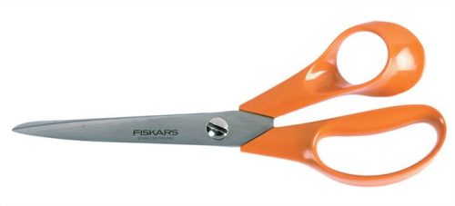 Scissors, general, 21 cm, FISKARS "Classic" orange