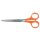 Scissors, paper cutter, 17 cm, FISKARS "Classic" orange