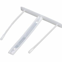   Lefűzőklip, műanyag, 85 mm, FELLOWES, Bankers Box®, fehér