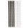 Spirál, műanyag, 6 mm, 10-20 lap, FELLOWES, 25 db, fekete