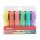 Szövegkiemelő készlet, 0,5-5 mm, KORES "Bright Liner Plus Pastel", 6 különböző szín