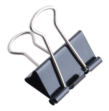 Binder clip, 51 mm, VICTORIA OFFICE, black