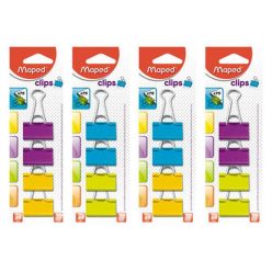 Binder clip, 32 mm, MAPED, mixed colours