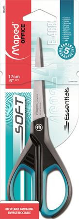 Office scissors, 17 cm, MAPED "Essentials Soft"