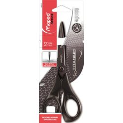 Scissors, general, 17 cm, MAPED "Expert Titanium"