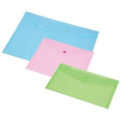   Irattartó tasak, A4, PP, patentos, 160 mikron, PANTA PLAST, pasztellkék