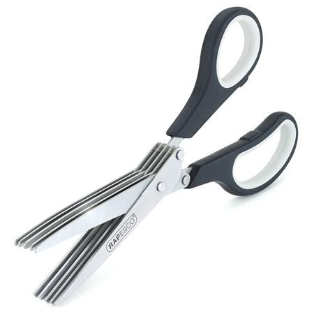 Kitchen scissors, 20 cm, spice and paper shredder, 5 blades, RAPESCO