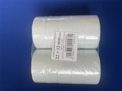 Pricing tape, 22x12 mm, "C", white