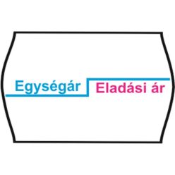 Pricing tape with lettering, 25x16, Unit price/Selling price