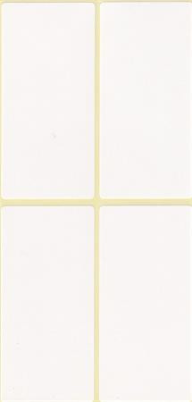 Label, 40x80 mm, 60 labels per pack