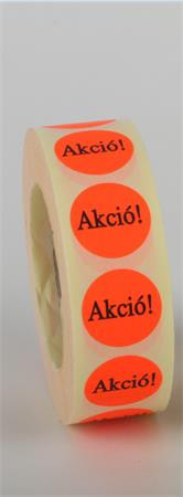 Labels, 20 mm round, with "SPECIAL OFFER", 1000 labels/roll, red