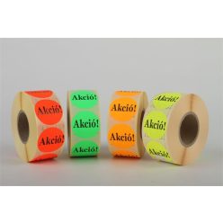   Label, 38 mm round, with "SPECIAL OFFER", 1000 labels/roll, red