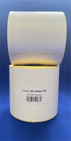 Label, thermal, 100x100 mm, 600 labels/roll, white