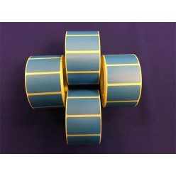 Label, thermal, 25x45 mm, 1000 labels/roll, blue