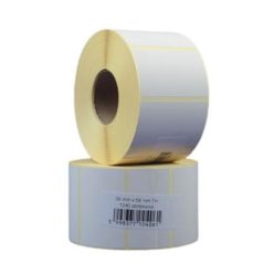   Label, thermal, BIZERBA weighing label, 38x58 mm, 1240 labels/roll