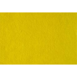 Felt material, soft, A4, lemon yellow