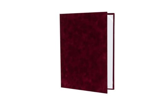 Letter holder, A4, exclusive, burgundy