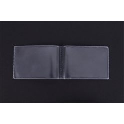 Student and ID card holder, multi-sheet, PVC, transparent