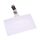 Name badge with clip, 88x54 mm, VICTORIA OFFICE