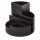 Pencil holder, recycled, MAUL "Roundbox", black