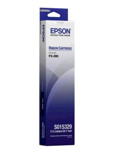 S015329 Ink ribbon for FX 890 printer, EPSON, black