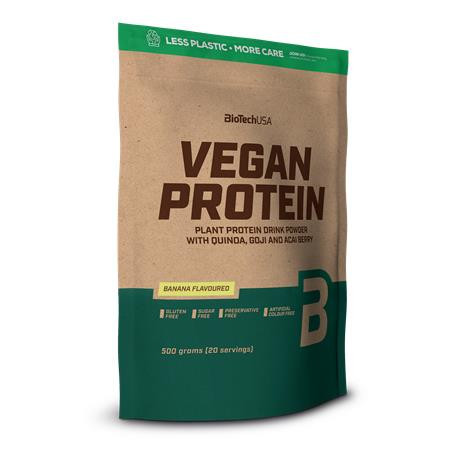 Food Supplement, 500g, vegan, BIOTECH USA, banana