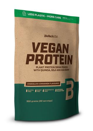 Food Supplement, 500g, vegan, BIOTECH USA, chocolate cinnamon