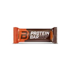 Protein bar, gluten-free, 70g, BIOTECH USA, salted caramel