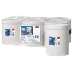   Törlőpapír, belsőmag-adagolás, M2 rendszer, 1 rétegű, Advanced, TORK, fehér