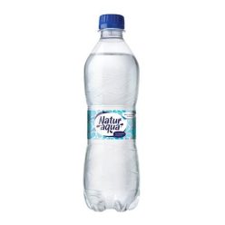 Ásványvíz, szénsavas, NATUR AQUA, 0,5 l