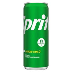   Soft drink, carbonated, 0,33 l, canned, SPRITE, lemon and lime