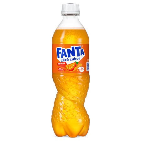 Soft drink, carbonated, 0,5 l, FANTA "Fanta Zero"