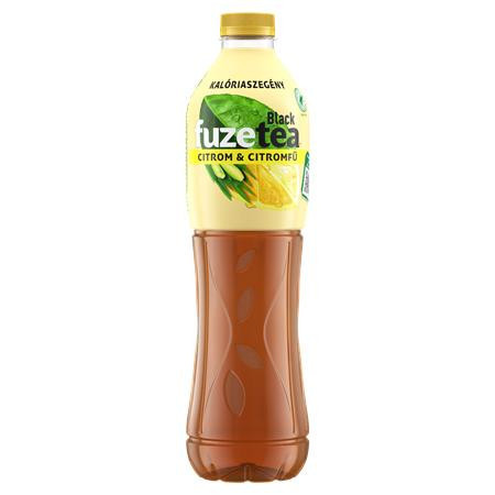 Soft drink, non-carbonated, 1.5 l, FUZETEA, lemon-lemongrass