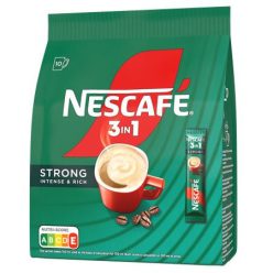   Instant coffee stick, 10x16,5 g, NESCAFÉ, 3in1 "Strong"