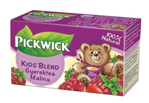 Fruit tea, 20x1,5 g, PICKWICK, "Gyerektea", raspberry