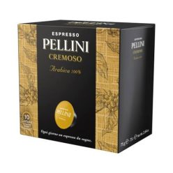   Kávékapszula, Dolce Gusto kompatibilis, 10 db, PELLINI, "Cremoso"