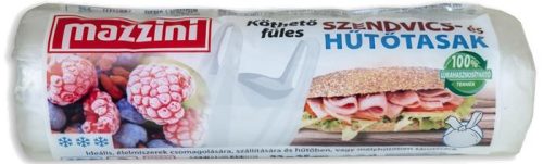 Cooling and lunch bags, 3 l, MAZZINI, transparent, with tie tab