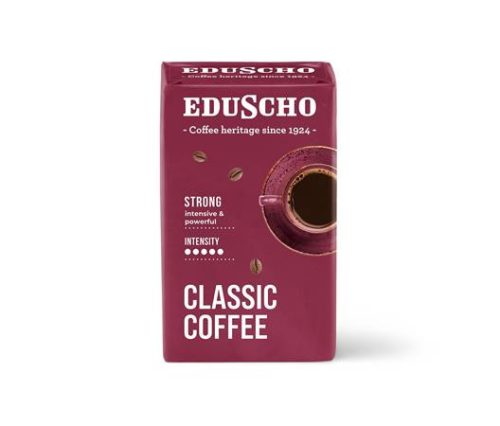Coffee, roasted, ground, 250 g, EDUSCHO "Classic Strong"