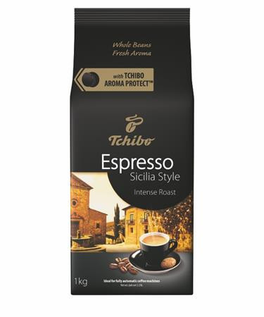 Coffee, roasted, ground, 1000 g, TCHIBO "Sicilia"